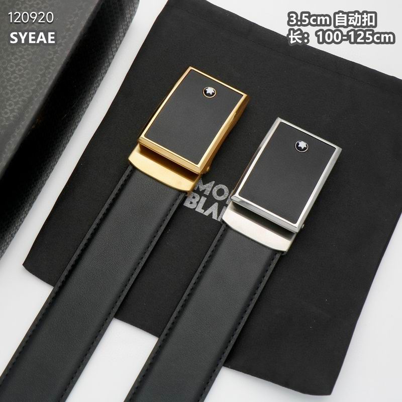 Montblanc belt 自动扣 35mmX100-125cm 8L072006